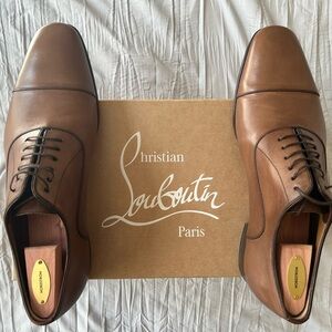 Christian Louboutin Dress Shoes Size 44 Brown